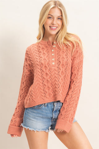 Just Right Cable Henley