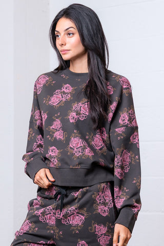 Crimson Petal Sweatshirt