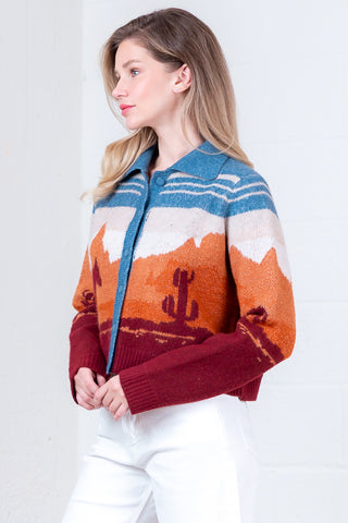 Saddleback Sunset Cardigan