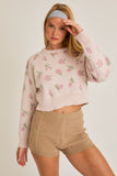 Very Sweet Floral Sweater