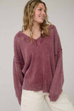 Easy Drift V-Neck Sweater