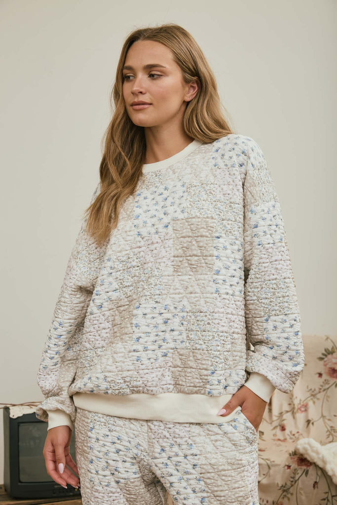 The Patchwork Garden Pullover