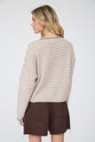 Weekend Stroll Striped Sweater