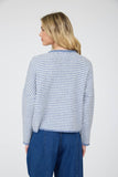 Weekend Stroll Striped Sweater