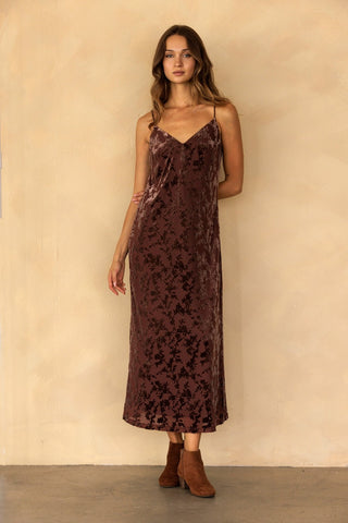 Velvet Hour Maxi Dress