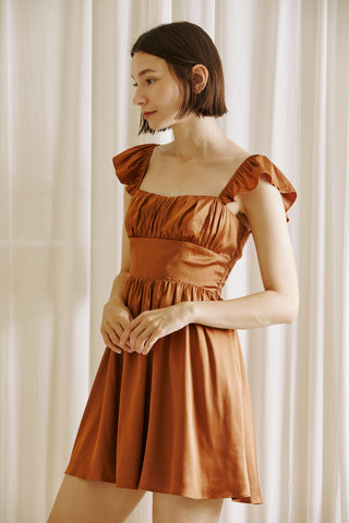 Golden Hour Mini Dress