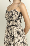 Inked Blooms Dress