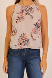 Sienna Wildflower Halter Top