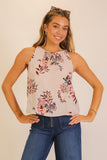 Sienna Wildflower Halter Top
