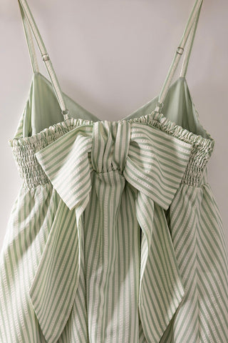 Smocked Stripe Dress
