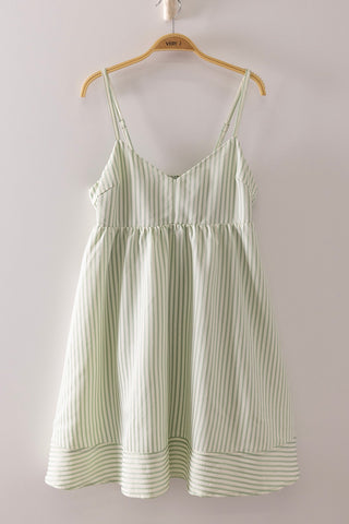 Smocked Stripe Dress