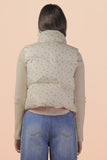 Floral Meadows Puffer Vest