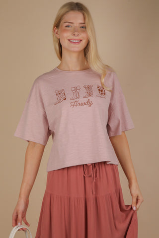 Howdy Graphic Tee