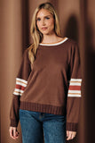 Bleacher Club Stripe Sweatshirt