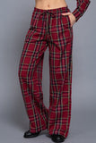 Holiday Plaid Relaxed Pant