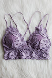 Amazing Lace Bralette in Purple Sky