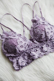Amazing Lace Bralette in Purple Sky