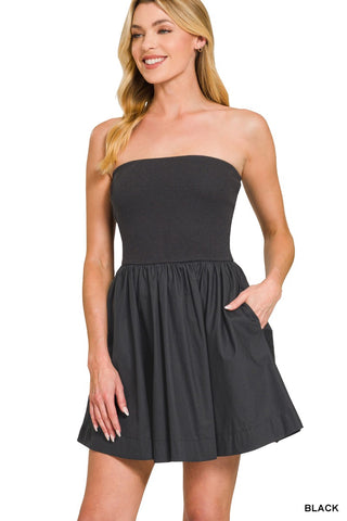 Bare Summer Tube Dress