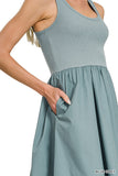 Soft Breeze Mini Dress