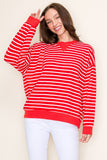 Cherry Stripe Sweater