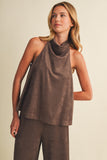 Nightcap Suede Halter Top