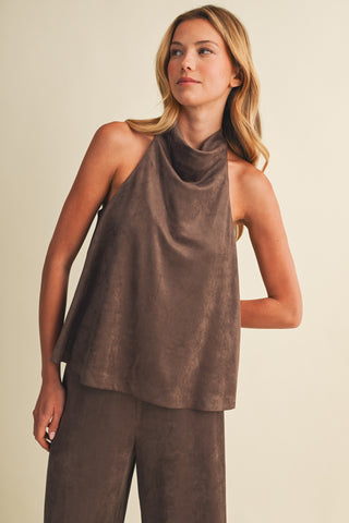Nightcap Suede Halter Top