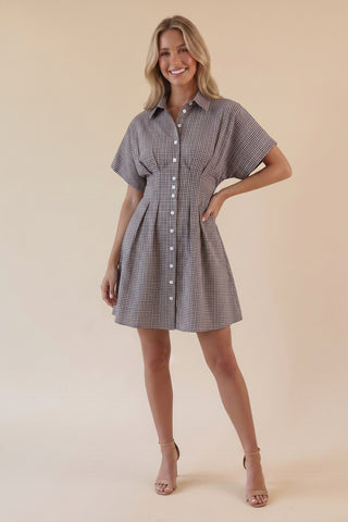 Hollis Plaid Dress
