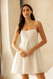 Ivory Whisper Mini Dress