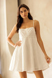 Ivory Whisper Mini Dress