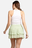 Shine Bright Mini Skirt in Green