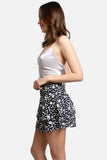 Shine Bright Mini Skirt in Navy Floral