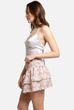 Shine Bright Mini Skirt in Florals