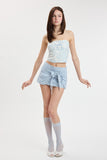 Blue Garden Corset