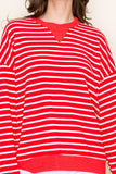 Cherry Stripe Sweater