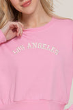 LA Embroidered Pullover