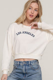 LA Embroidered Pullover