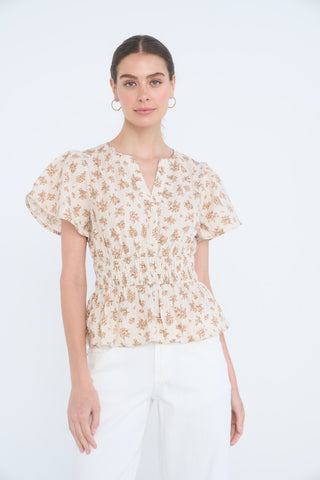 Flower Whimsy Top