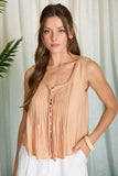 Willow Pleated Tank
