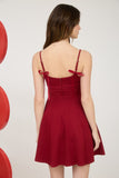Allure Bow Strap Mini Dress