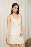 Neutral Soho Vest Top
