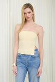 Soft Edge Strapless Top