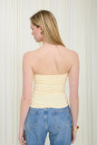Soft Edge Strapless Top