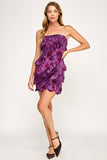 Hot To Go Dress in Purple