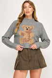 Teddy Cozy Knit Sweater