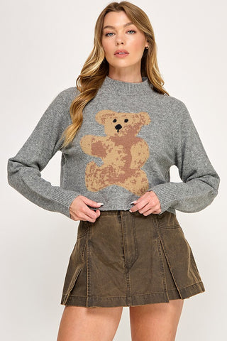 Teddy Cozy Knit Sweater