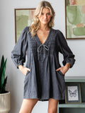 Made For Me Denim Romper