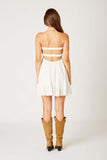 Taking Risks Romper in White