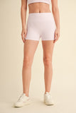 Sporty Spice Biker Shorts Pink Gingham