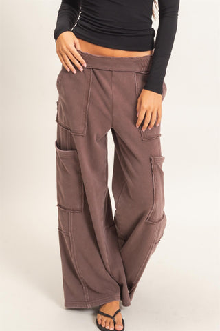 Relaxed Cargo Sweatpants