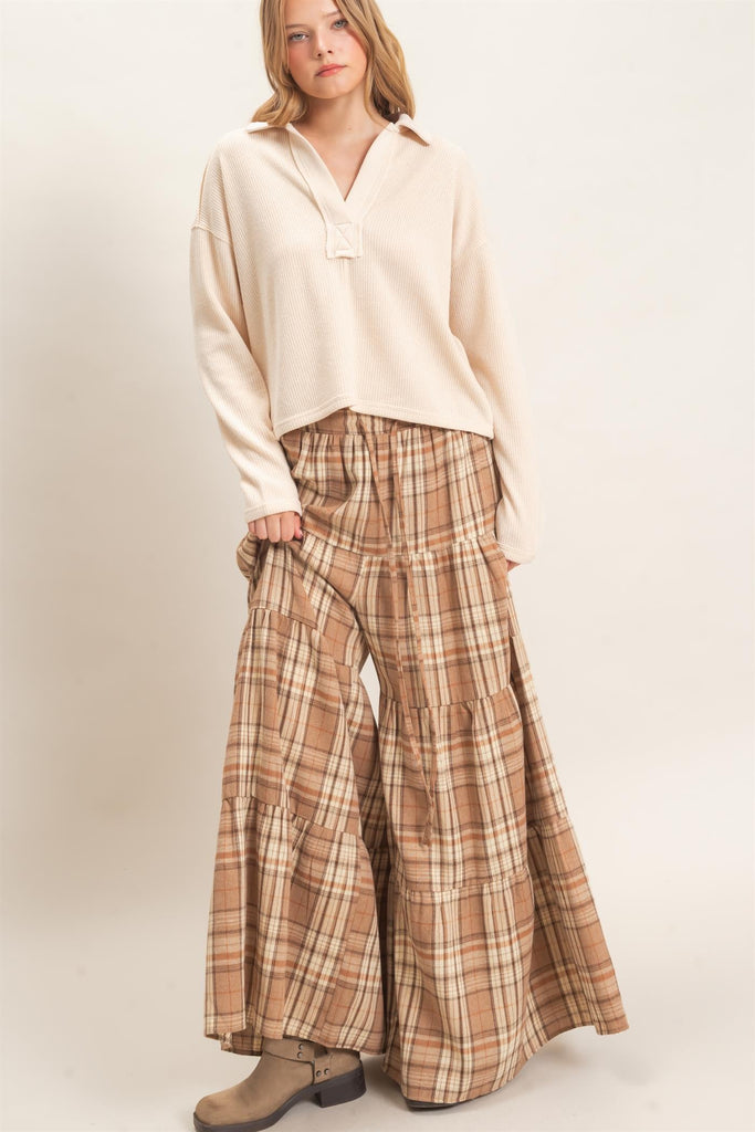 Pumpkin Patch Plaid Pants